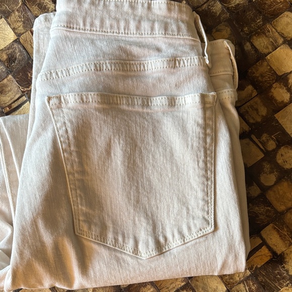 Lucky Brand Women's Light Cream Straight Leg Jeans - Picture 5 of 5